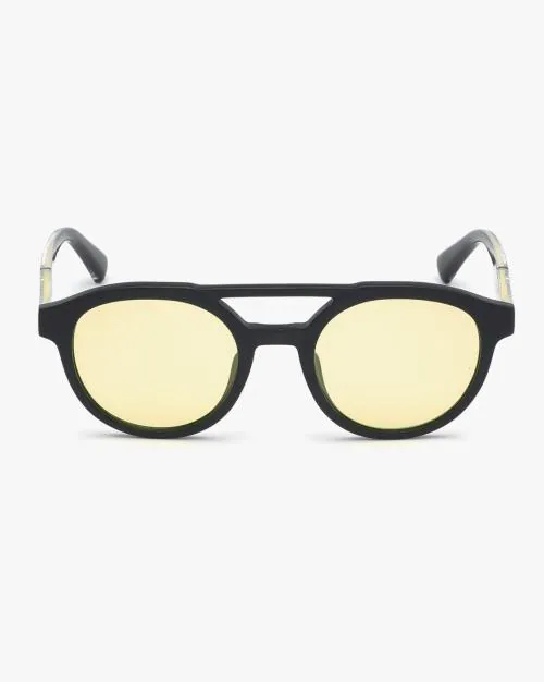 DL0280 51 02J UV-Protected Full-Rim Sunglasses