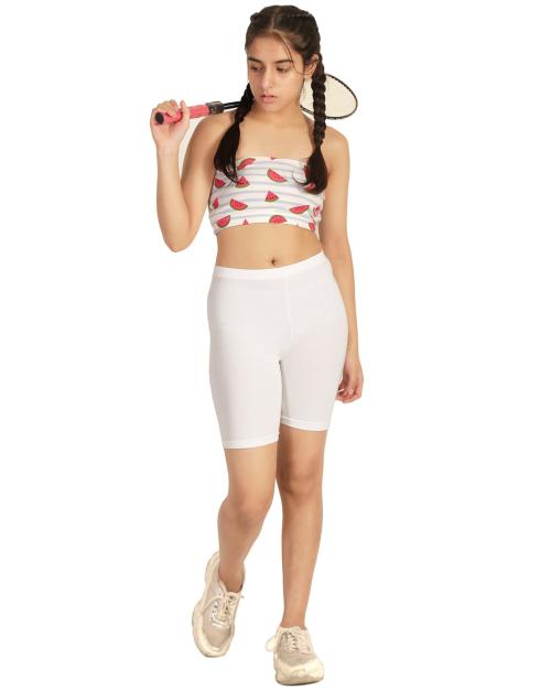 Tube Top with Cycling Shorts Set