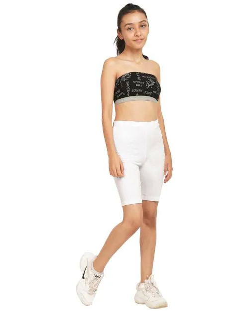 Tube Top with Cycling Shorts Set