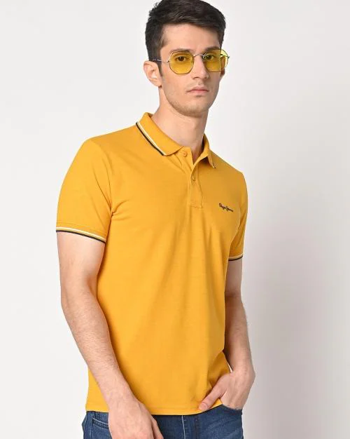 Buy Polo Tshirt with Ribbed Hem Online at Best Prices in India JioMart.