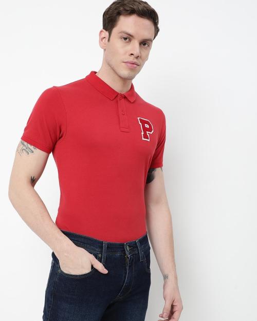 Regular Fit Narses Towel Embroidered Polo T-Shirt