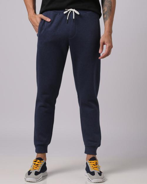 Men Knitted Joggers with Insert Pockets