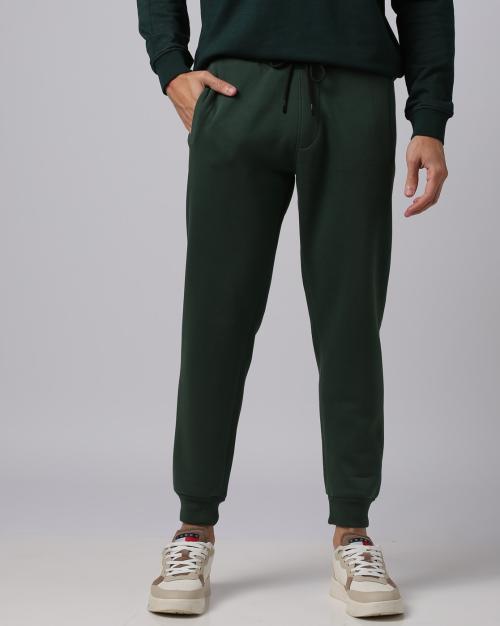 Men Knitted Joggers with Insert Pockets