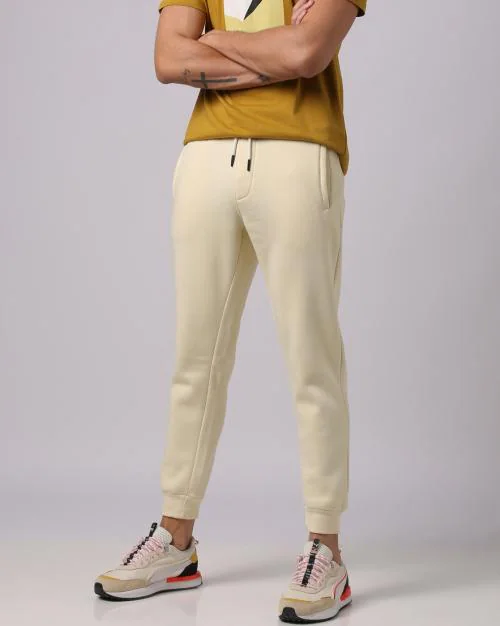 Men Knitted Joggers with Insert Pockets