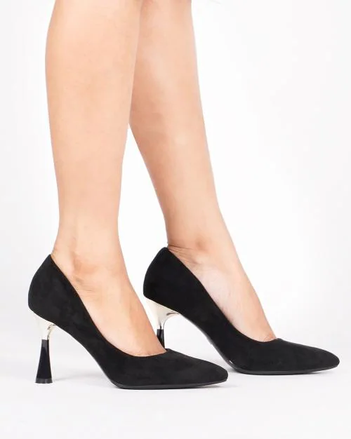 Pointed-Toe Stiletto Pumps
