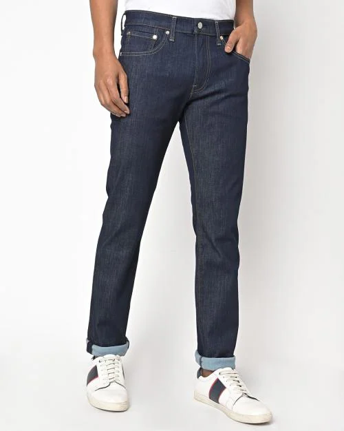65504 Lightly Washed Skinny Fit Jeans