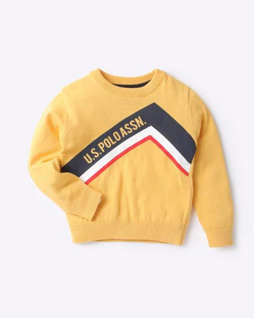 Printed Sweater with Full Sleeves