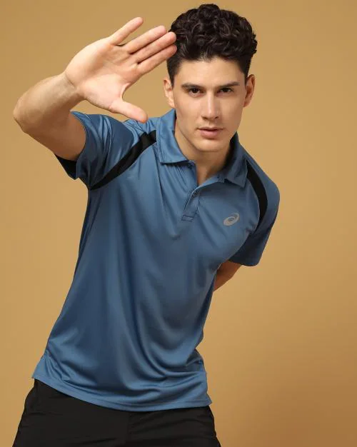 Men Raglan Polo-Shirt