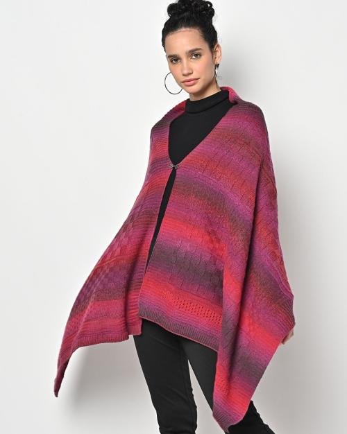 Knitted Poncho Shrug