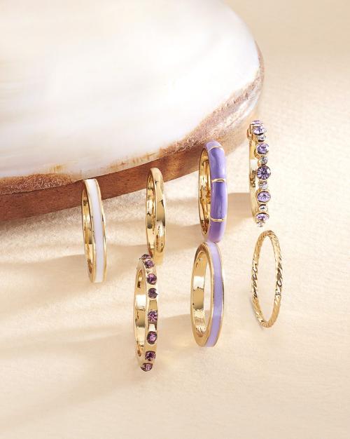 Buy Set of 7 Stackable Rings Online at Best Prices in India - JioMart.