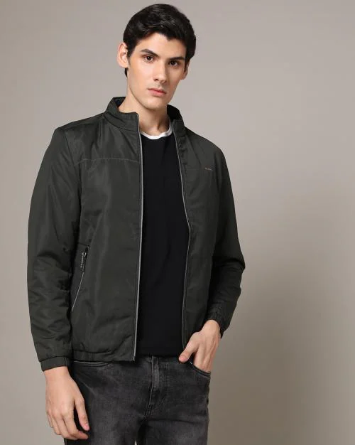 Zip-Front Jacket with Zip Pockets