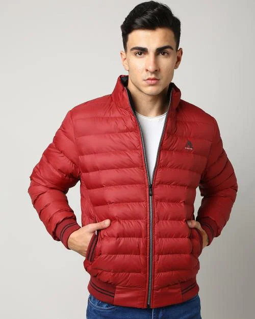 Zip-Front Puffer Jacket