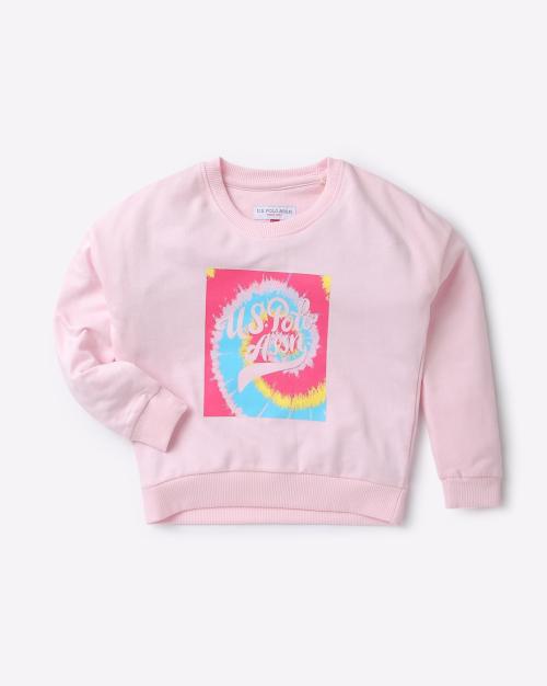 Printed Round-Neck Sweatshirt