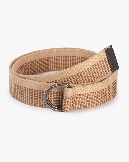 Striped Canvas Belt