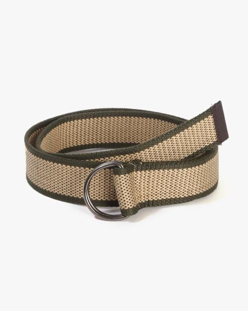 Canvas Belt with Adjustable Closure