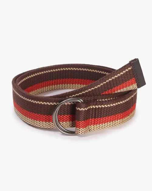 Canvas Belt with Adjustable Closure