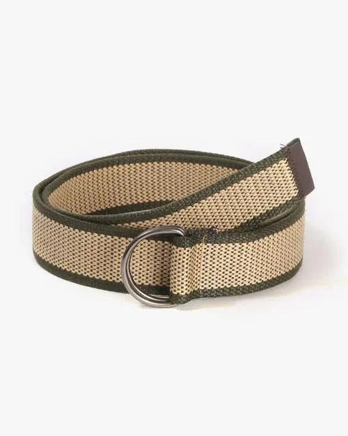 Canvas Belt with Adjustable Closure