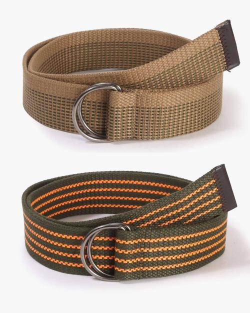 Canvas Belt with Adjustable Closure