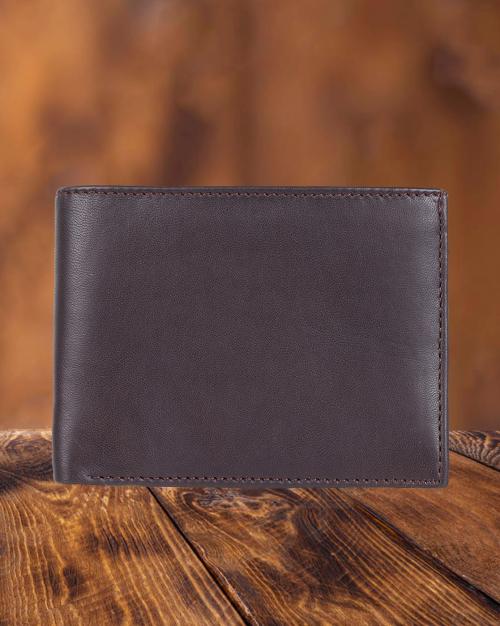 Textured Bi-Fold Wallet