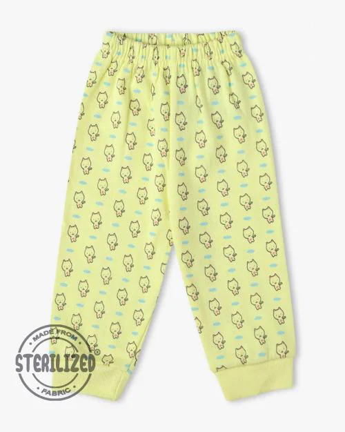 Striped Pyjamas with Elasticated Waist