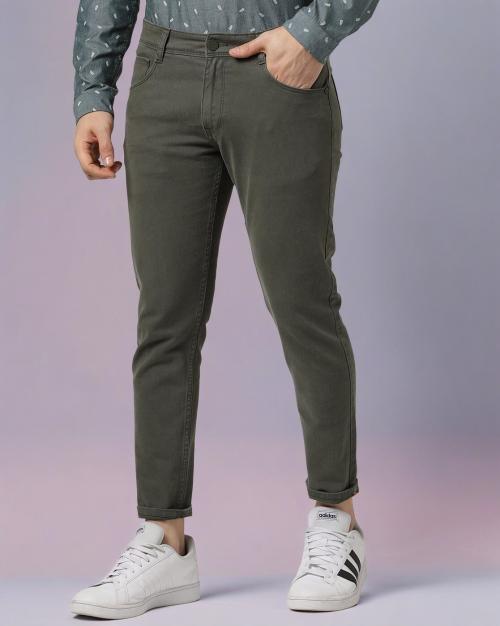 Ankle-Length Skinny Fit Jeans