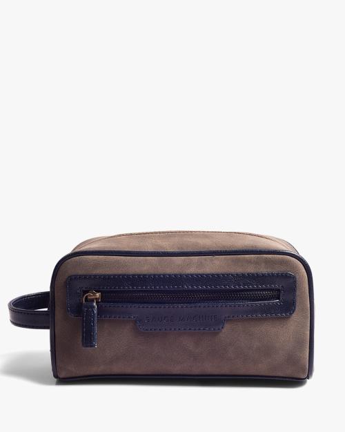 Brand Embossed Zip Pouch