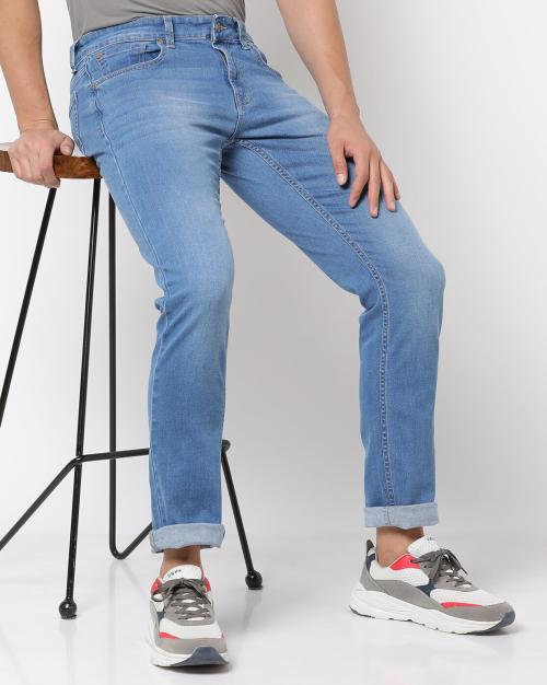 Mid Rise Rover Regular Fit Narrow Leg Jeans