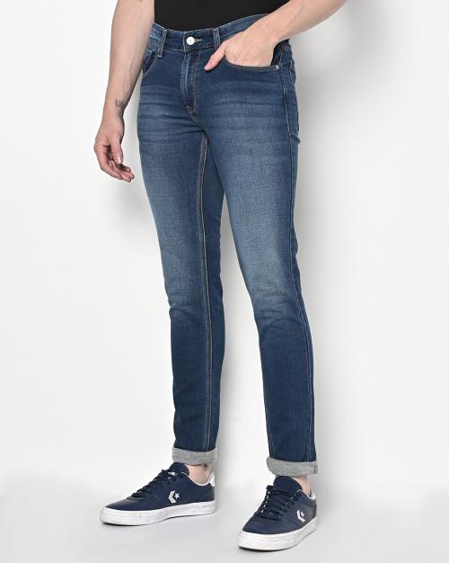 Low Rise Skinny Fit Narrow Leg Jeans