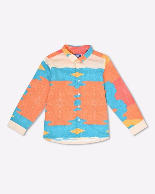 Abstract Print Shirt