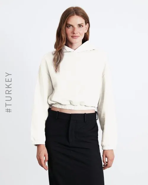 Hoodie with Elasticated Waist