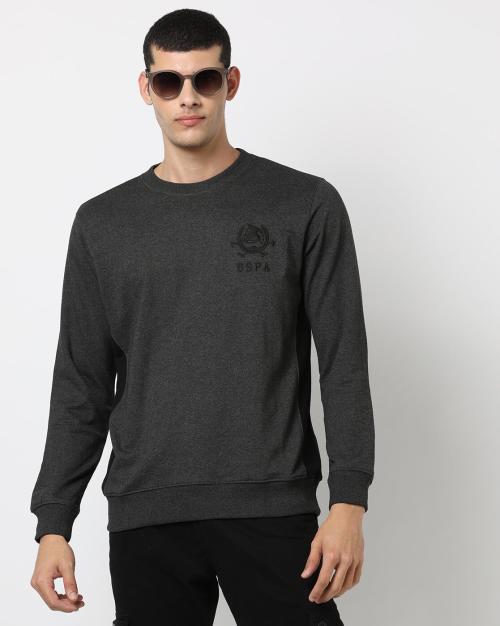 Us men sweatshirt hoodies, dark grey, s