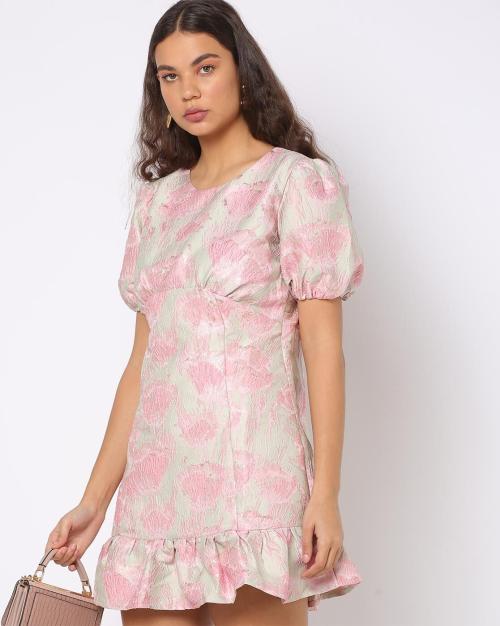 Floral Print Sheath Dress