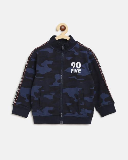 Camouflage Print Sweatshirt