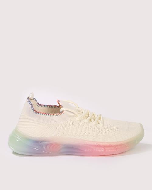 Women Low-Top Lace-Up Sneakers