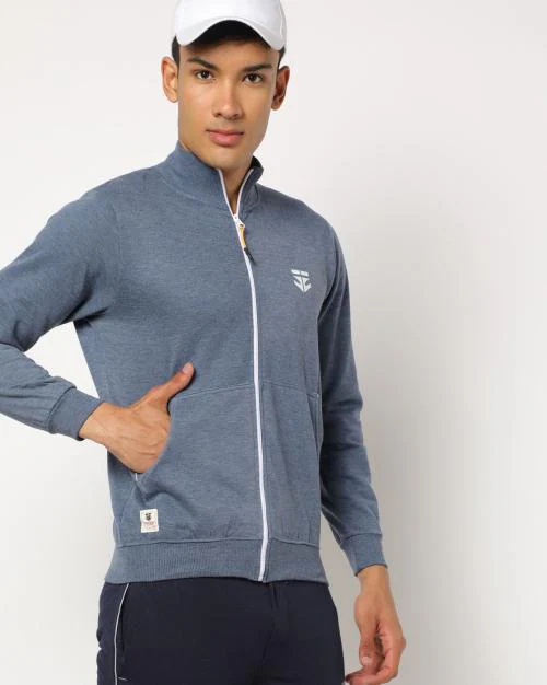 Zip-Front Track Jacket