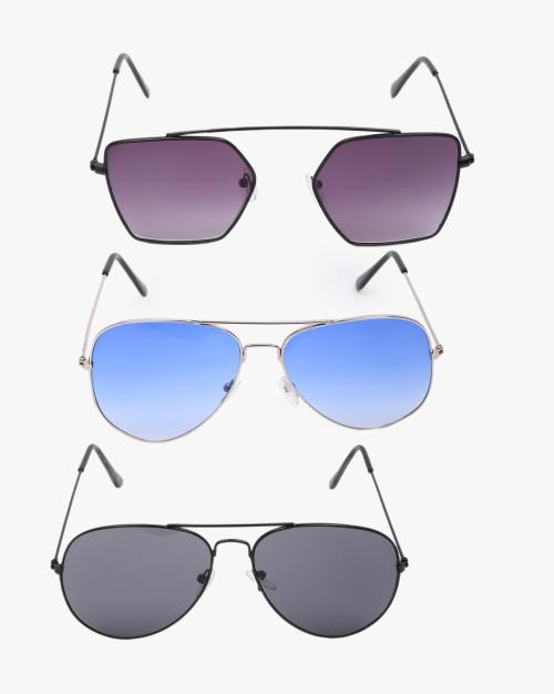 Buy SDSGPack Of 340 UVProtection Aviator Sunglasses Online at Best