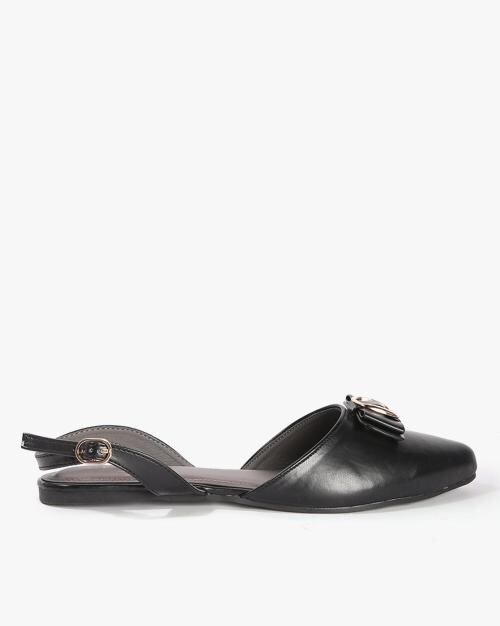 slingback pointed toe shoes