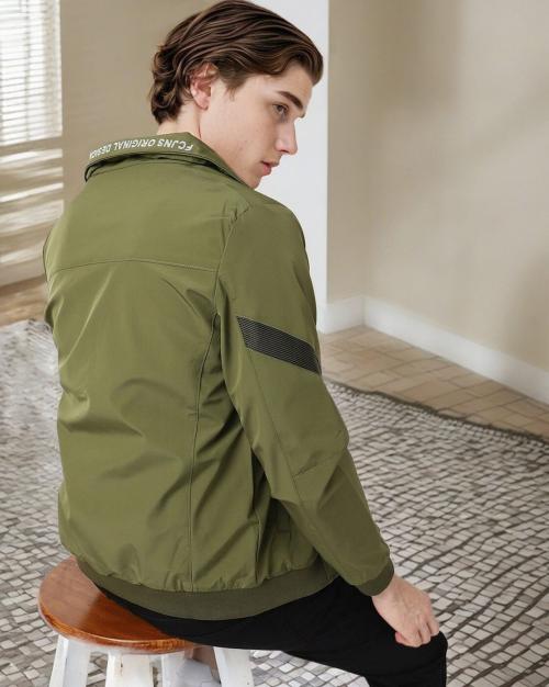 Zip-Front Track Jacket