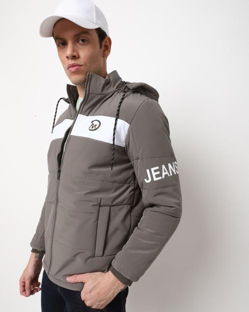 Zip-Front Puffer Jacket