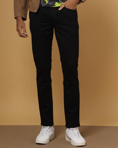 Low-Rise Slim Fit Jeans
