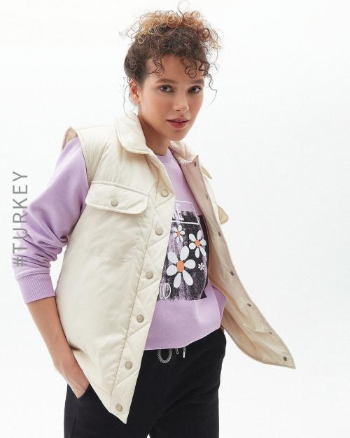 Gilet Jacket with Flap Pockets