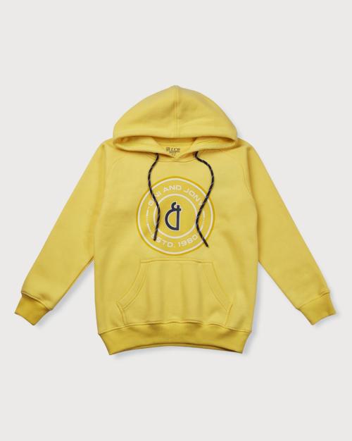Logo Print Regular Fit Hoodie