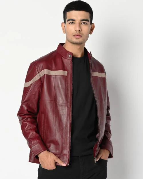 Genuine Leather Biker Jacket