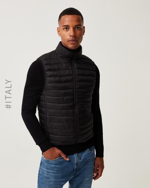 Quilted Zip-Front Gillet