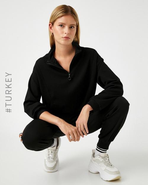 Crop Jacket with Drawstring waist