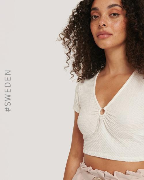 V-Neck Crop Top