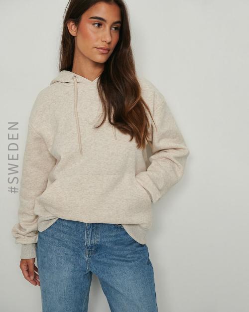 Heathered Hoodie with Kangaroo Pocket