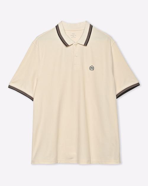 Regular Fit Logo Pure Cotton Polo T-Shirt
