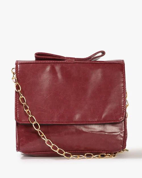 Sling Bag with Chain Strap