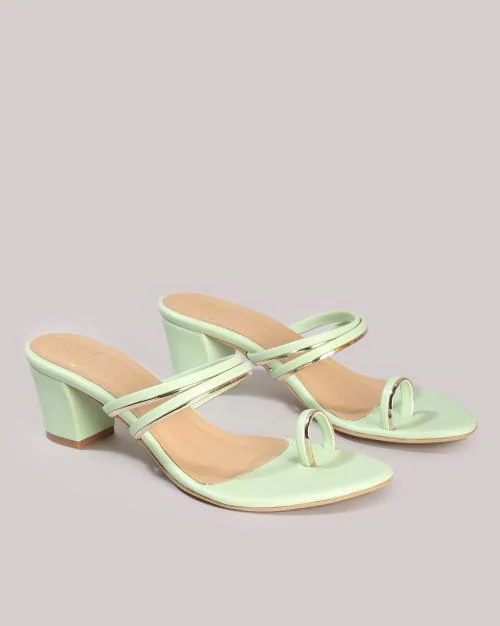 Women Chunky Heeled Sandals